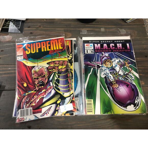 10 Comic Books DC Marvel Valiant Image Continuity Comics Fleetway Quality - Picture 5 of 6